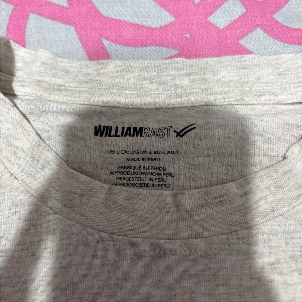 William Rast Oatmeal Heather T-Shirt - Picture 2 of 5